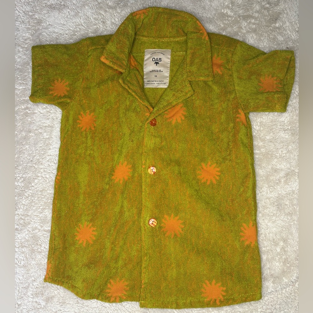 OAS Kids Sunny Forest Cuba Terry Shirt